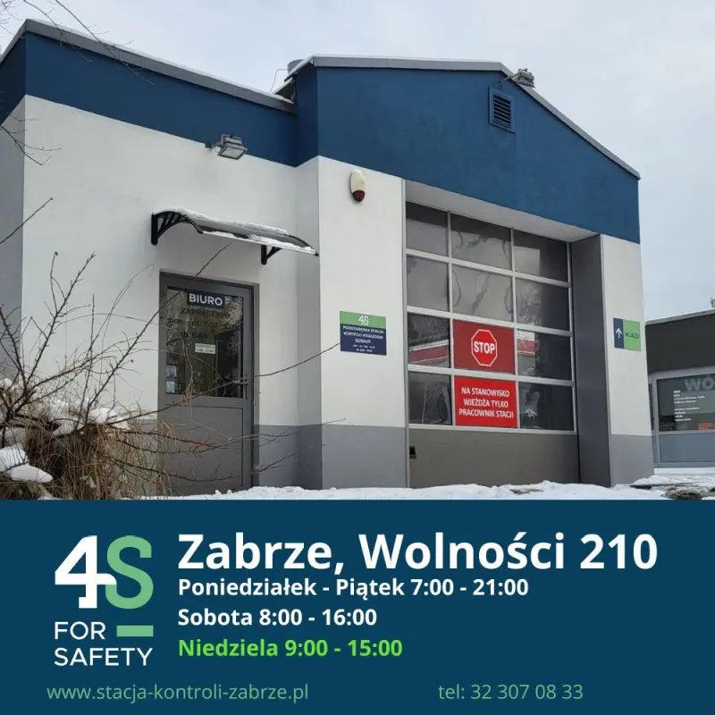 Stacja kontroli pojazdów czynna w niedziele – Katowice