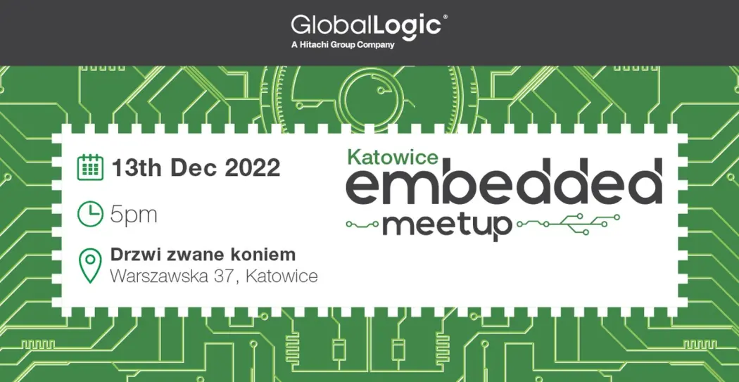 Embedded Meetup w Katowicach dla społeczności IT już 13 grudnia