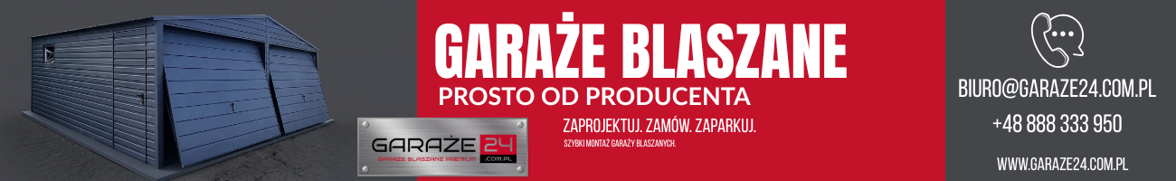 Producent garaży blaszanych