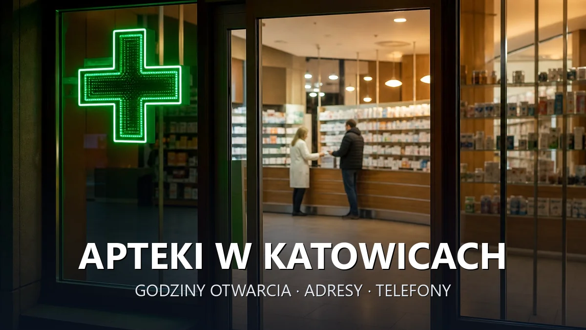 Apteki w Katowicach - godziny otwarcia i dyżury