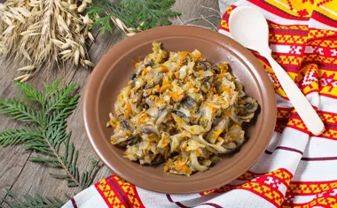 Kapusta wigilijna z grzybami, która pachnie świętami