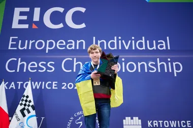 Obraz do artykułu: Sensacja w Katowicach 18-latek mistrzem Europy w szachach