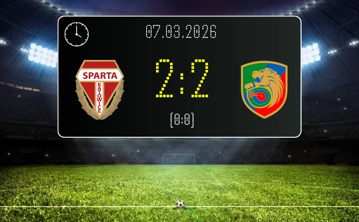 [PIŁKA NOŻNA] Sparta Katowice – Miedź Legnica II 2:2 – remis w Betclic 3. Liga Grupa 3 (Grupa III)