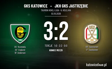 [HOKEJ] Tauron Hokej Liga – GKS Katowice – JKH GKS Jastrzębie 3:2 po golu w 18. minucie drugiej tercji