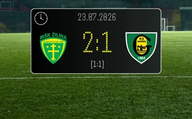 [PIŁKA NOŻNA] Liga Konferencji UEFA: Žilina – GKS Katowice 2:1. Gospodarze odwrócili wynik w Zilinie
