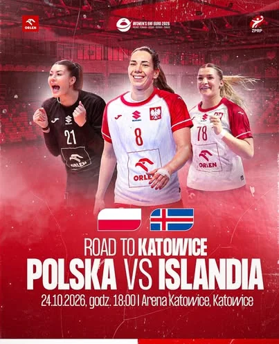 Obraz do artykułu: Polska – Islandia w piłce ręcznej kobiet. Biało-Czerwone zagrają w Arenie Katowice