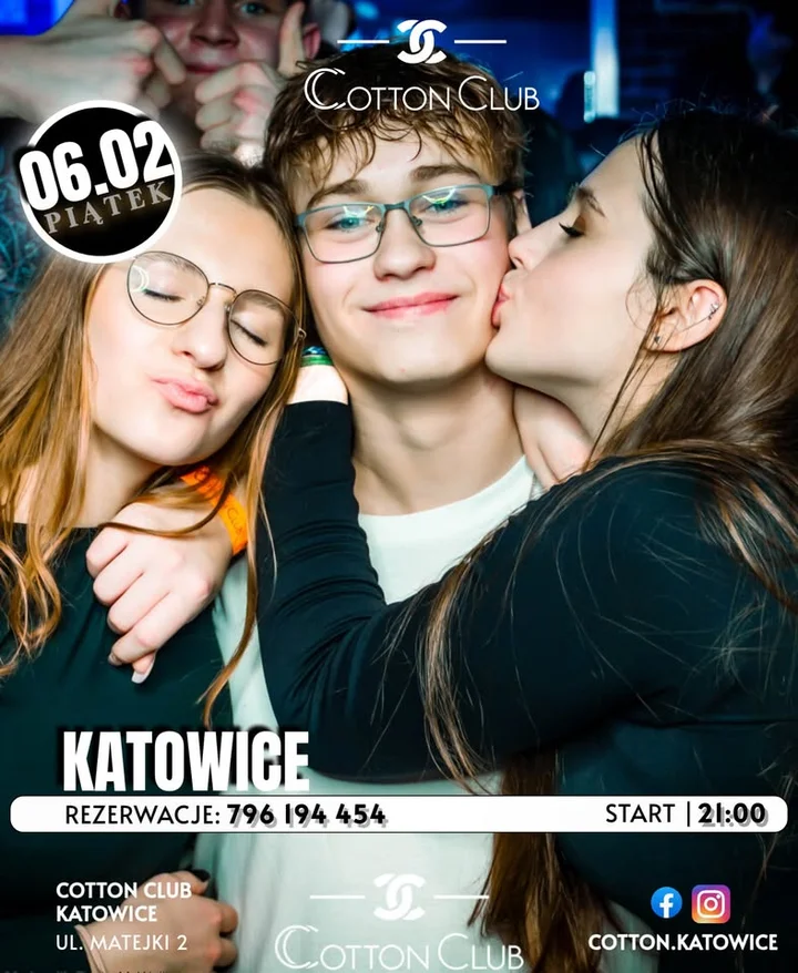 Grafika promocyjna wydarzenia Półmetek Katowice — DJ set w klubie na Matejki 2