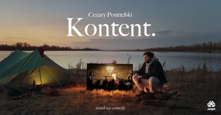 Grafika promocyjna wydarzenia Cezary Ponttefski - „Kontent” | Katowice