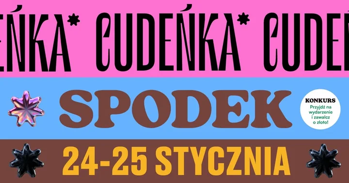 Grafika promocyjna wydarzenia Festiwal Rękodzieła Cudeńka w Spodku (Katowice) — 24–25 stycznia 2026