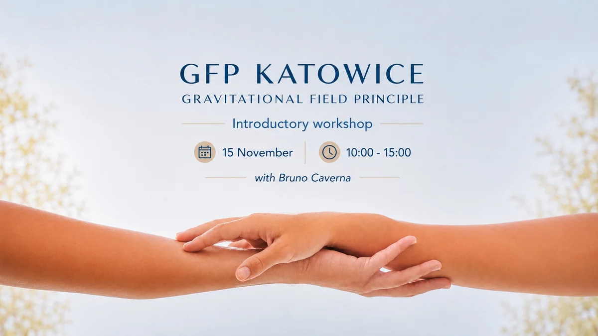 Grafika promocyjna wydarzenia GFP KATOWICE warsztaty ruchu