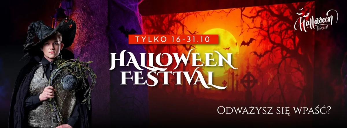 Grafika promocyjna wydarzenia HALLOWEEN FESTIVAL – KATOWICE: Zakazana Akademia