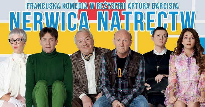 Grafika promocyjna wydarzenia Nerwica natręctw — komedia Teatru Gudejko w Katowicach