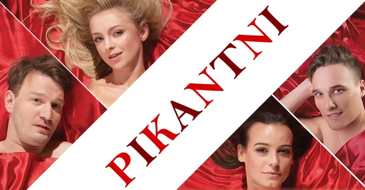 Grafika promocyjna wydarzenia Pikantni — gorąca komedia o małżeńskich eksperymentach