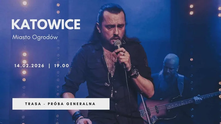 Grafika promocyjna wydarzenia Koncert Piotr Cugowski – Katowice: nowe piosenki zabrzmią po raz pierwszy na żywo