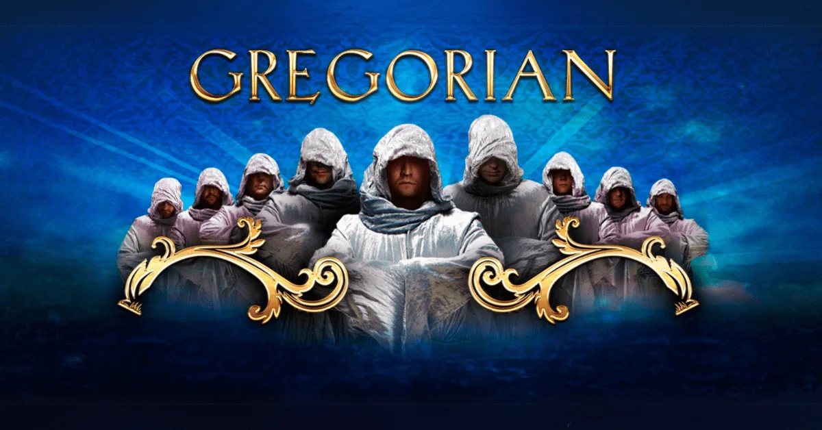 Grafika promocyjna wydarzenia Koncert zespołu Gregorian w katowickim Spodku