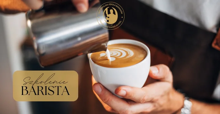 Grafika promocyjna wydarzenia Kurs Barista — Katowice