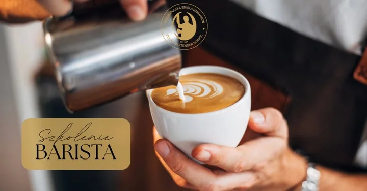 Grafika promocyjna wydarzenia Kurs Barista (Szkoła Barmanów) — Katowice, 23–24 lutego 2026