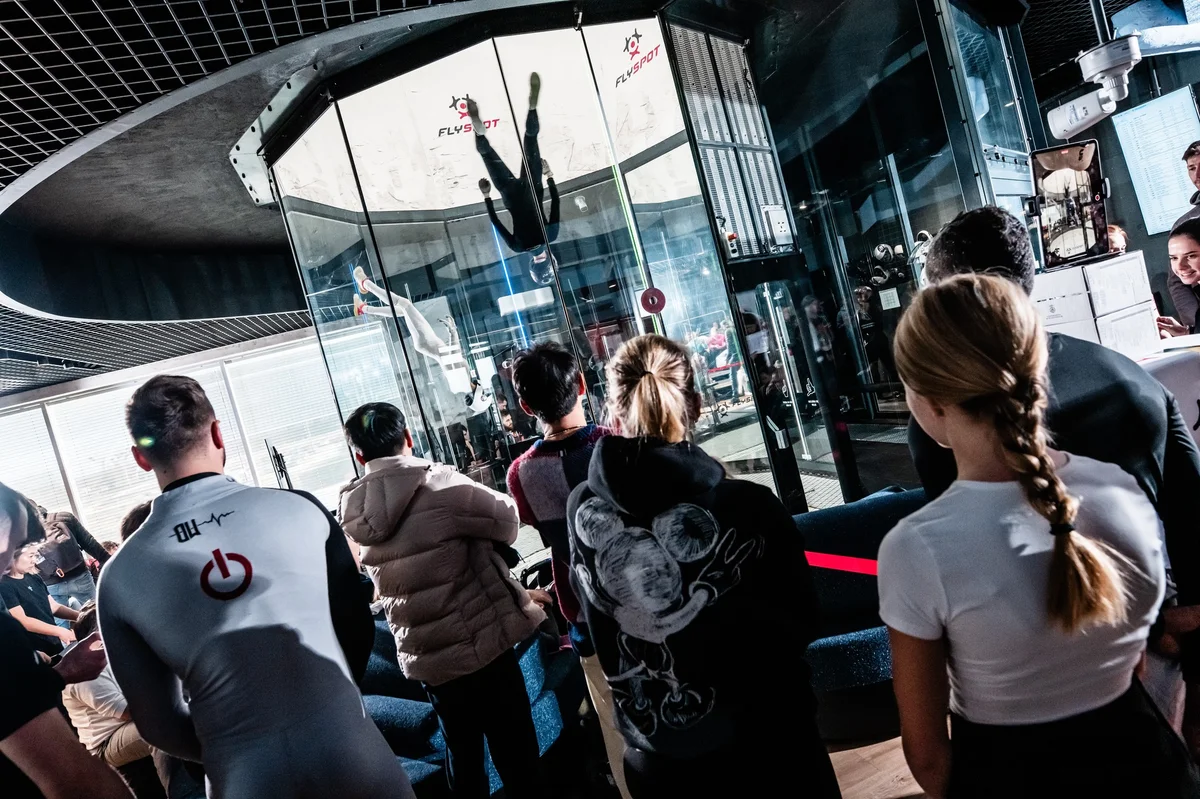 Grafika promocyjna wydarzenia Kurs doskonalenia umiejętności bodyflying w Flyspot Katowice