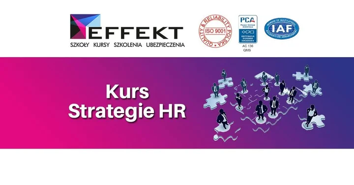 Obrazek przedstawia grafikę promocyjną wydarzenia Dwudniowy kurs Strategii HR w Katowicach