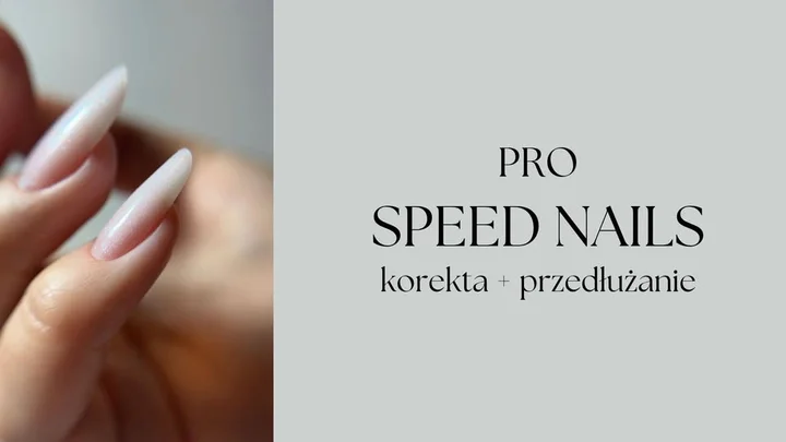 Grafika promocyjna wydarzenia SPEED NAILS PRO — szybkie przedłużanie paznokci (Katowice)