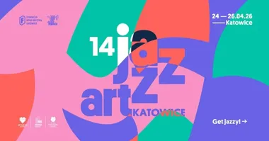 Grafika promocyjna wydarzenia 14. Katowice JazzArt Festival — jazzowa wiosna w mieście
