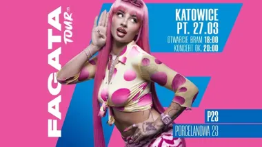 Grafika promocyjna wydarzenia Fagata — koncert w Katowicach (P23), 27 marca 2026