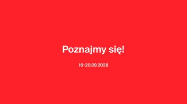 Grafika promocyjna wydarzenia Metropolitan Design Week. Przyjdź do Muzeum na spotkanie z dizajnem!