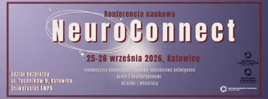 Grafika promocyjna wydarzenia NeuroConnect 2026 w Katowicach