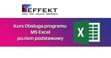 Grafika promocyjna wydarzenia Obsługa Programu MS EXCEL – poziom podstawowy (Katowice)
