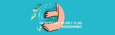 Grafika promocyjna wydarzenia Sensoplastyka na Giszowcu