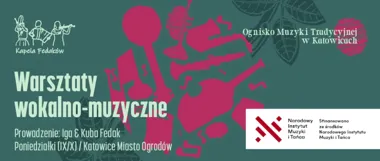 Grafika promocyjna wydarzenia Warsztaty wokalno-muzyczne