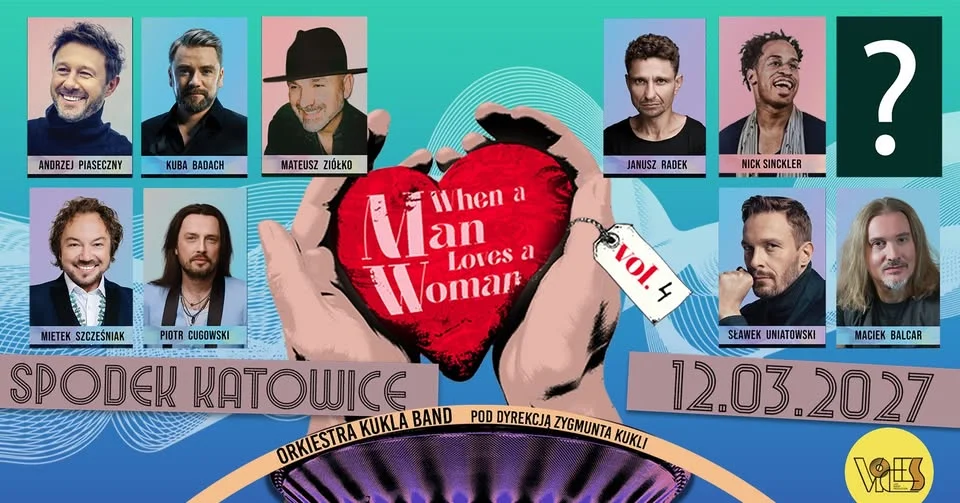 Grafika promocyjna wydarzenia When A Man Loves a Woman vol. 4 – koncert