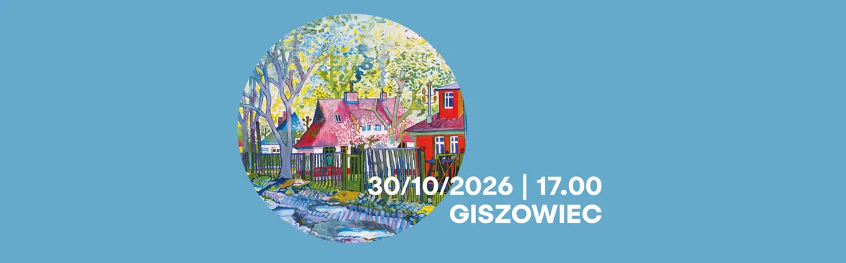 Grafika promocyjna wydarzenia Wystawa malarstwa Grupy Janowskiej