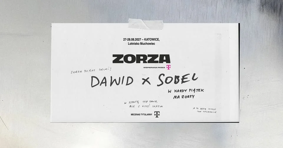 Grafika promocyjna wydarzenia ZORZA – Katowice 2027