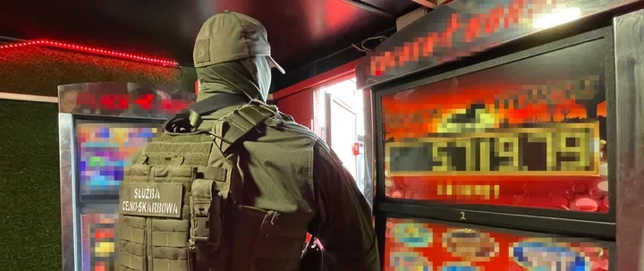 2200 automatów i 158 milionów złotych. Śląskie służby domknęły wielkie śledztwo