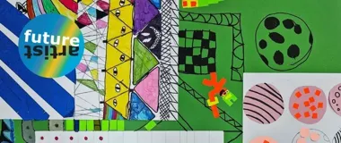 Bauhaus w tkaninie - Future Artist z Katowic miesza rytm, kolor i formę