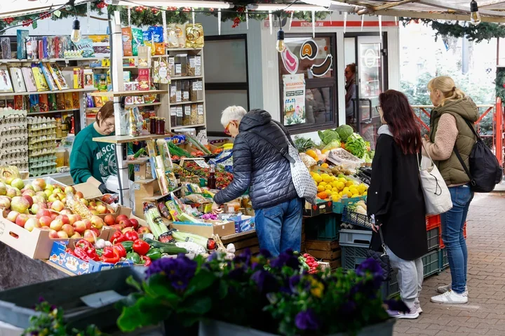 Pisanki między warzywami zamienią targ przy placu Miarki w świąteczną grę
