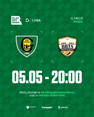 GKS Katowice ma piłkę meczową w finale. Arena czeka na trzeci krok