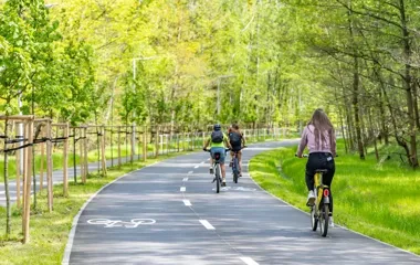 Velostrada z Katowic do Sosnowca podzielona na dwa etapy