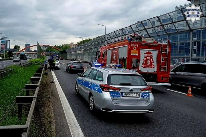 Piesza po alkoholu weszła na A4 - skończyło się potrąceniem i blokadą pasów