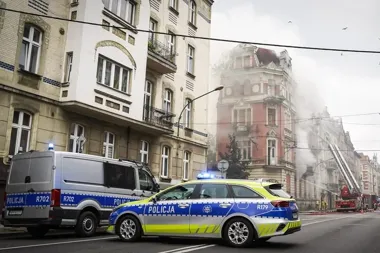 Zarzut podpalenia kamienicy w Katowicach. 27-latek w areszcie