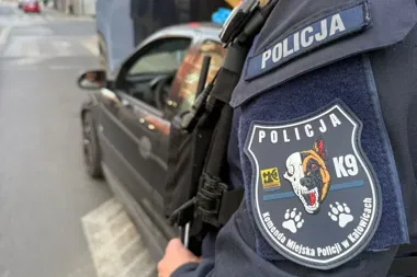 Niepewna jazda w centrum Katowic zakończyła się zatrzymaniem multirecydywisty