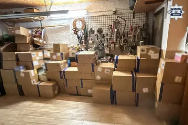 Katowiccy policjanci rozbili grupę - milion e-papierosów mogło trafić na rynek