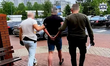 Błyskawiczny pościg po ataku na przystanku w Katowicach