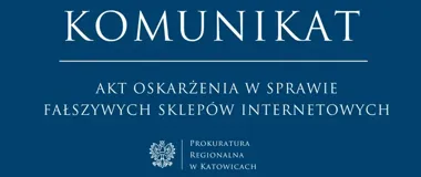 Akt oskarżenia przeciwko pięciu osobom w sprawie fałszywych sklepów