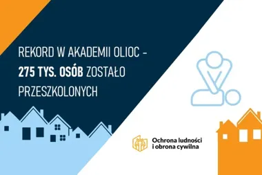 Rekord Akademii OLiOC. 275 tysięcy osób ćwiczyło reagowanie kryzysowe