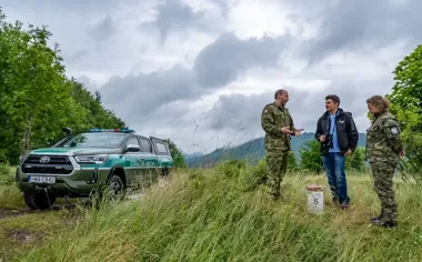 Granica pod lupą wojewody. W Bielsku-Białej pokazano sprzęt i zakres działań