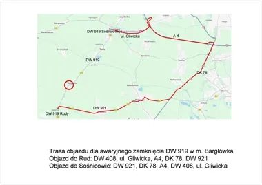 Awaria przepustu zamknie drogę między Rudami a Trachami. Objazd potrwa trzy dni